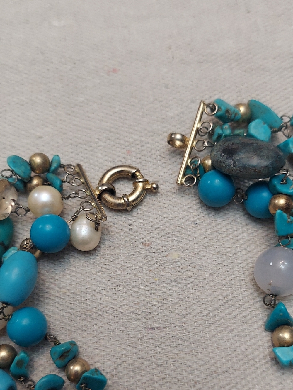 Multi-strand Turquoise Set - Picture 7 of 8